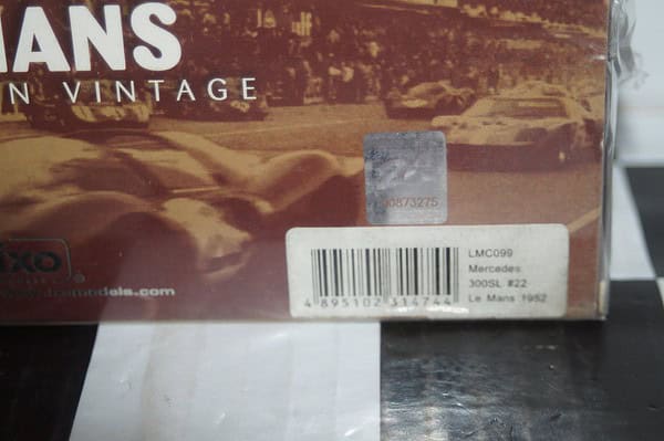 Ixo mercedes 300sl le mans 1952 kling-klenk lmc099