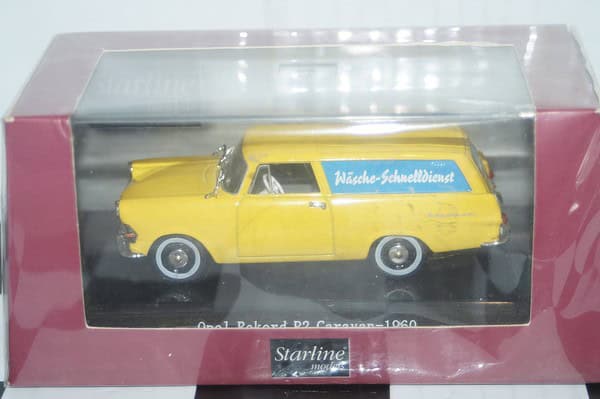 Starline opel rekord p2 caravan 1960 wasche-schnelldienst