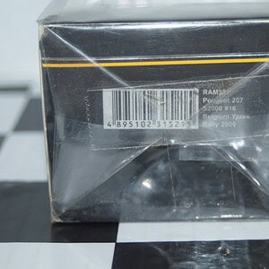 Ixo peugeot 207 belgium 2009 - 1/43 ram 387