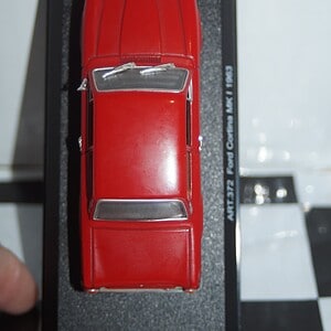 Detail cars ford cortina mk1 1963 coupe red 1:43 art372