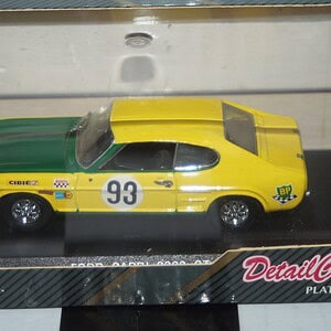 Detail cars ford capri 3000 gt 1969 tour de france 1:43 art307