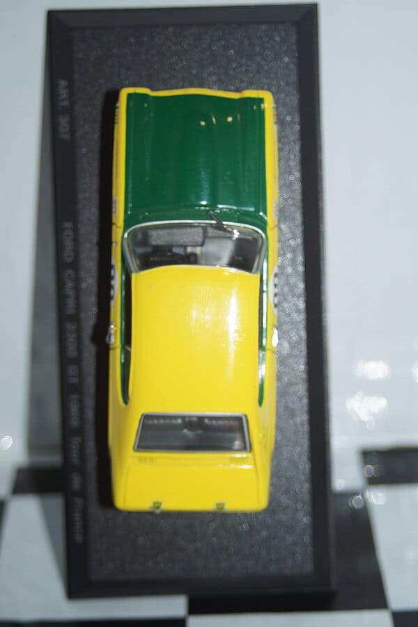Detail cars ford capri 3000 gt 1969 tour de france 1:43 art307
