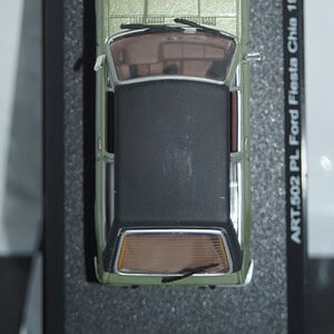 Detail cars ford fiesta ghia 1977 green 1:43 art502
