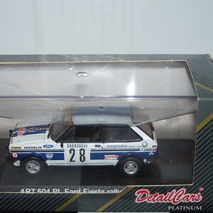 Detail cars ford fiesta rally #28 1:43 art504