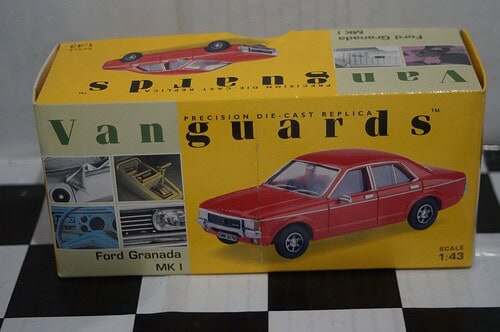 Vanguards ford granada mk1 flame red ref va52000