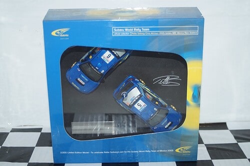Ixo Subaru Impreza Mexico 2005 Twin Car Set #5 & #6  Solberg/Atkinson 1:43