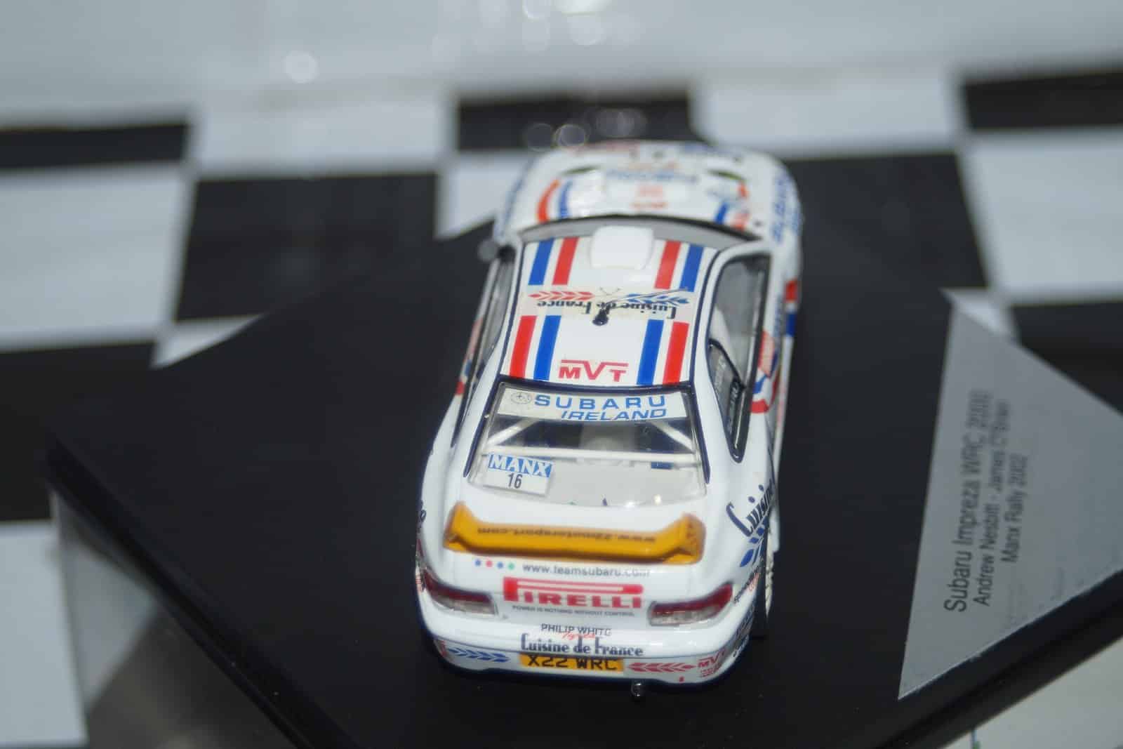 TROFEU Subaru WRC 00 2nd Manx Rally 02 #16 A.Nesbitt CODE 3 PJ10 in 1/43 - Image 3