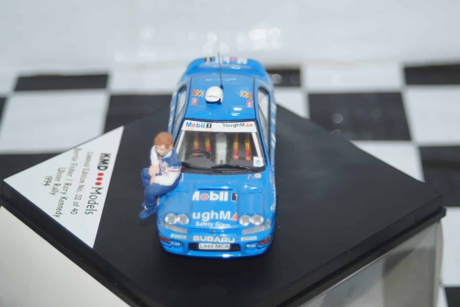 TROFEU Subaru Impreza Ulster Rally 1994 #6 B.Fisher KMD CODE 3 1/43 - Image 3