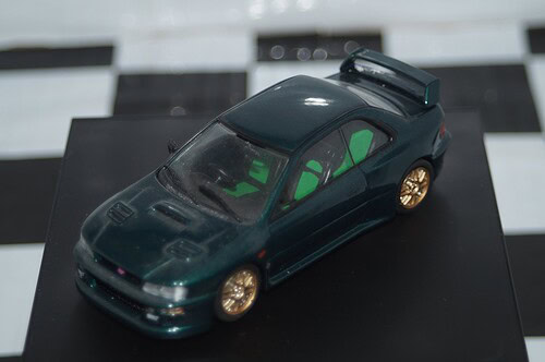 TROFEU Subaru Impreza WRC Roadcar Metallic Green 1101g in 1/43