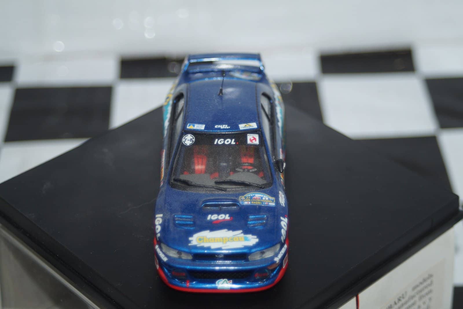 TROFEU Subaru Impreza WRC Code 3 "Michelin" De Chong #3 ref REP 05 in 1/43 - Image 4