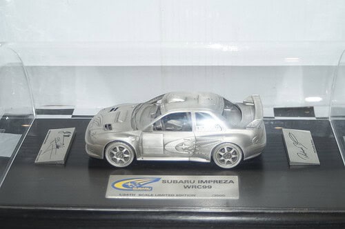 Prodrive /Trofeu Subaru Impreza WRC 99 PEWTER Burns/Kankunen/Thiry 1:24th ltd 3000