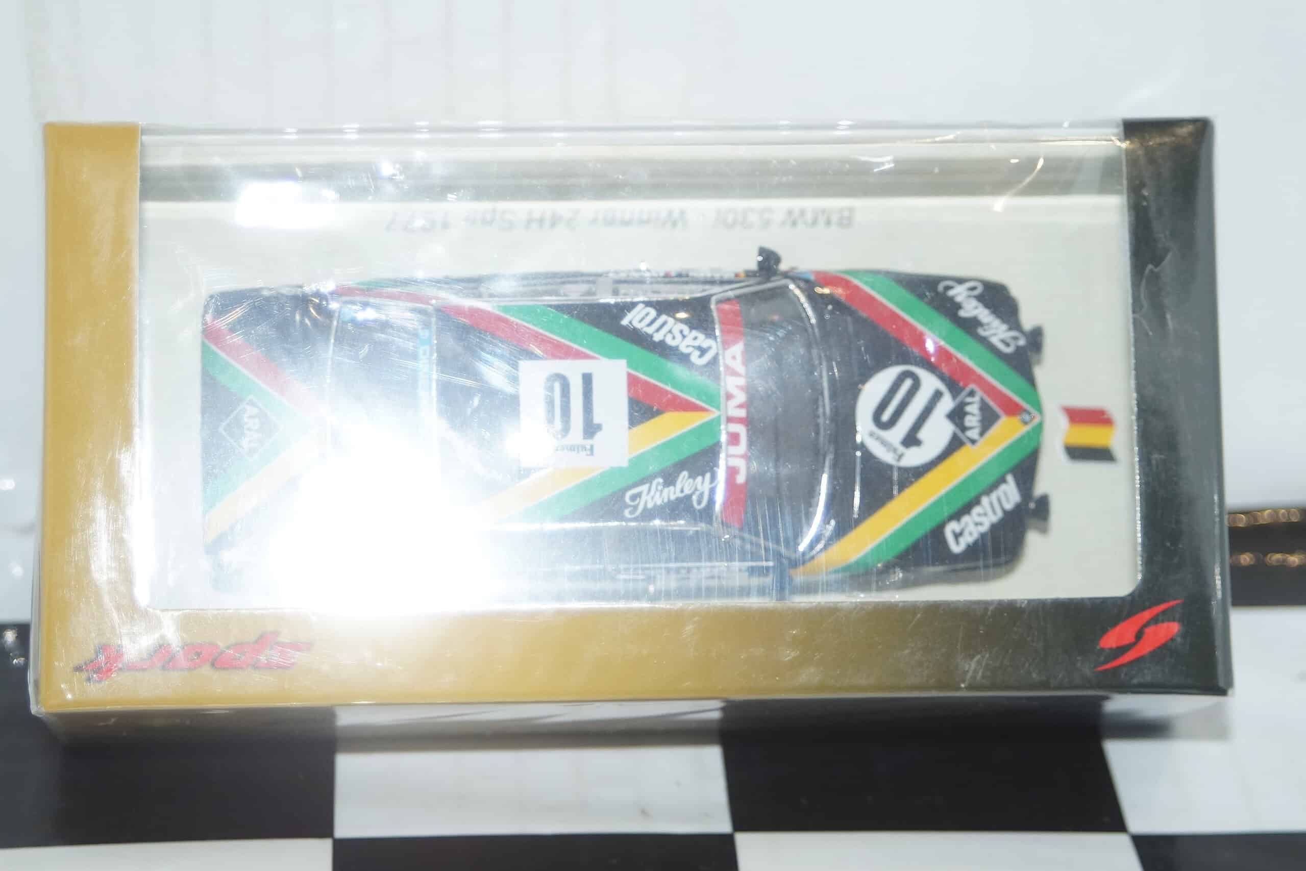 Spark bmw 530i winner 24h spa 1977 #10 1:43 resin 43spa1977