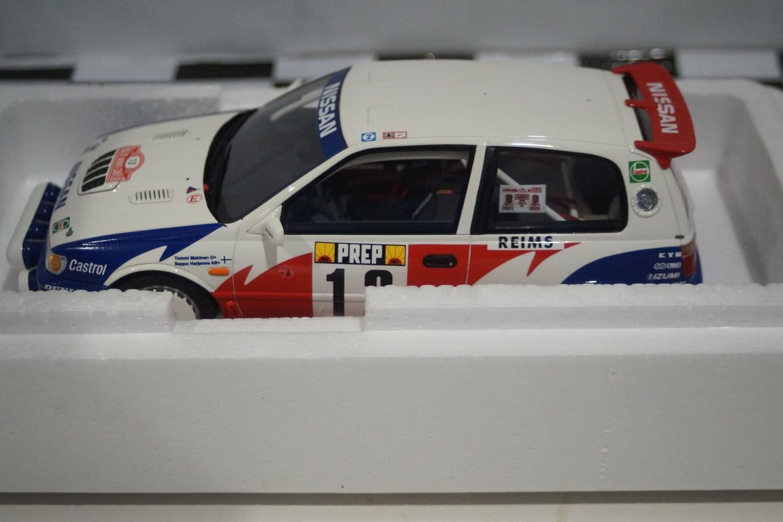 OTTO Nissan Sunny Gti-R Monte Carlo Rally #12 Makinen 1992 1:18 OT461 - Image 6