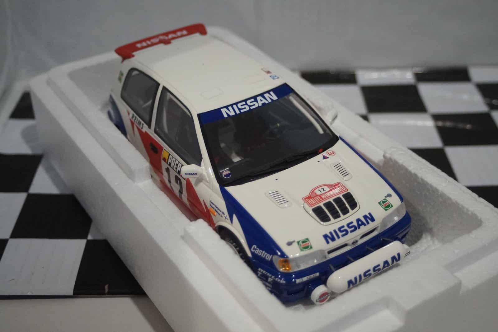 OTTO Nissan Sunny Gti-R Monte Carlo Rally #12 Makinen 1992 1:18 OT461 - Image 4