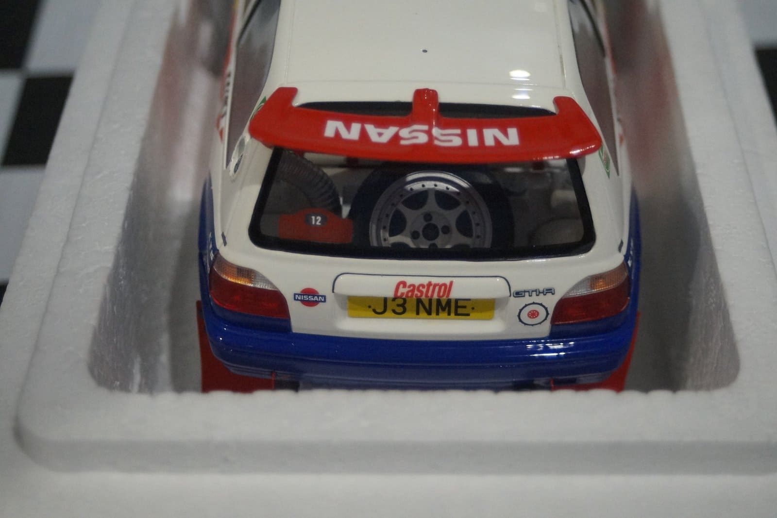 OTTO Nissan Sunny Gti-R Monte Carlo Rally #12 Makinen 1992 1:18 OT461 - Image 3