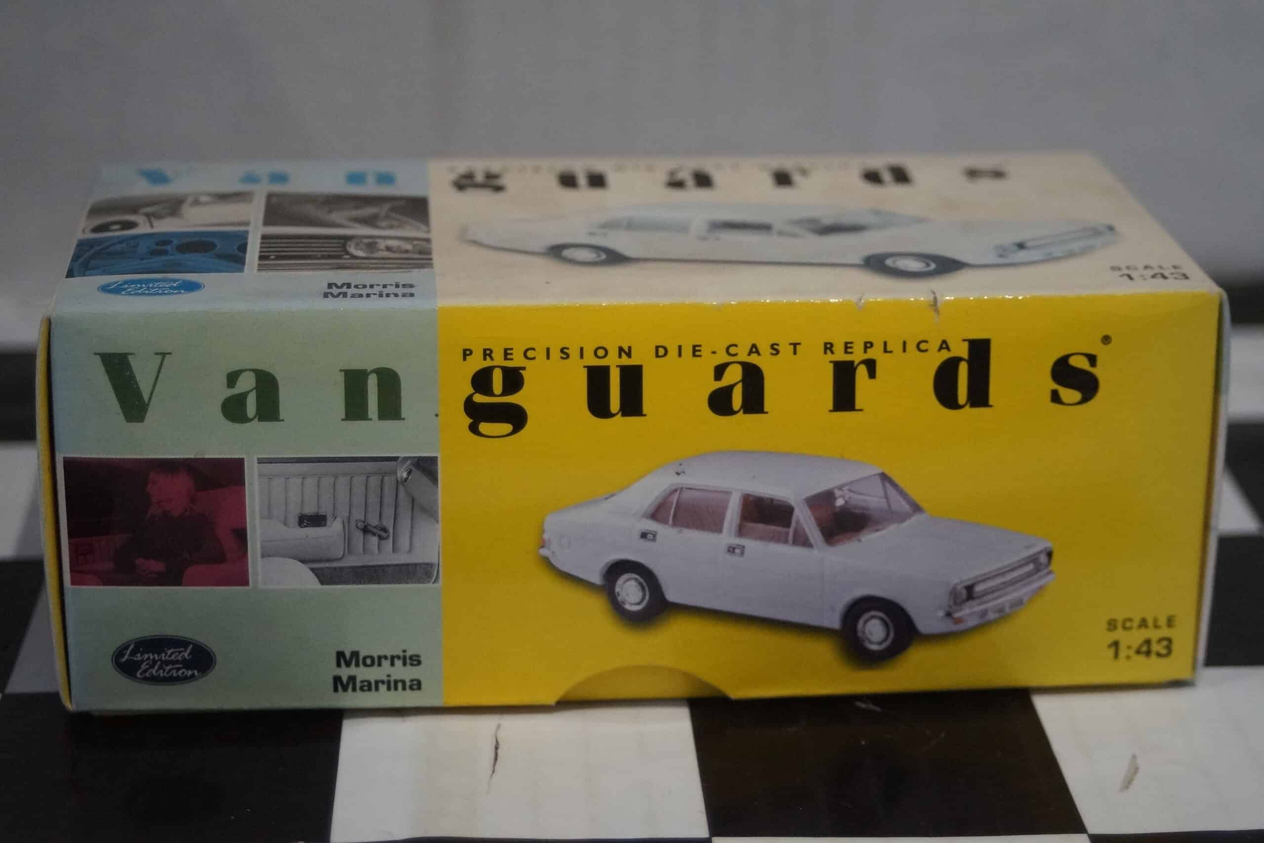 Vanguards va06303 morris marina 1800 glacier white 1:43 scale