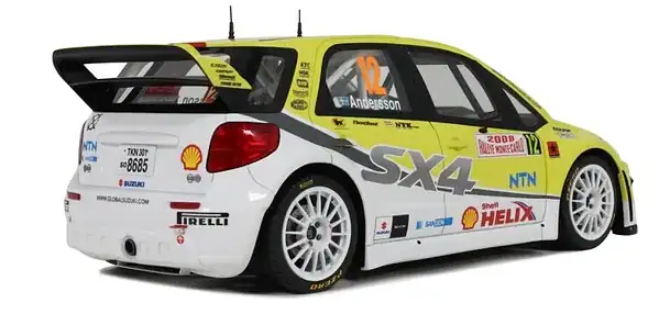 Otto suzuki sx4 wrc yellow rally monte carlo 1988 andersson 1:18 resin ot495