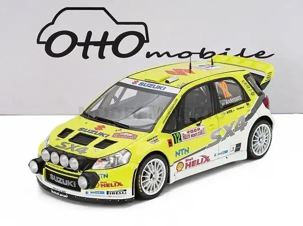 Otto suzuki sx4 wrc yellow rally monte carlo 1988 andersson 1:18 resin ot495