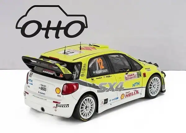 Otto suzuki sx4 wrc yellow rally monte carlo 1988 andersson 1:18 resin ot495