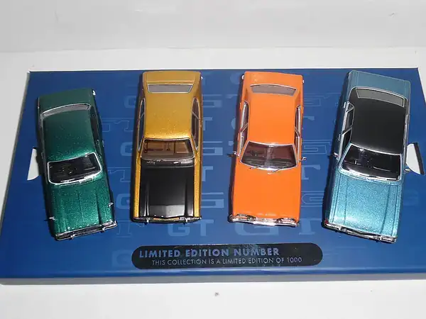 Corgi vanguards ford gt heritage collection set 1/43 ref vc01402