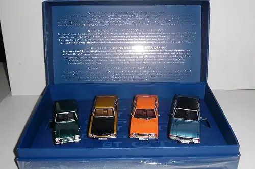 Corgi vanguards ford gt heritage collection set 1/43 ref vc01402