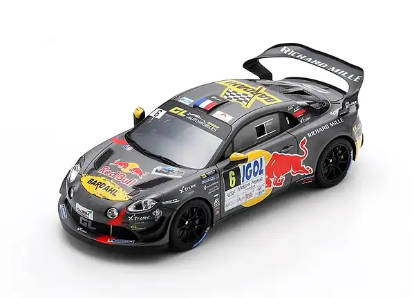 Spark alpine a110 gt+ mont blanc rally #6 2024 s.loeb ref 18s949