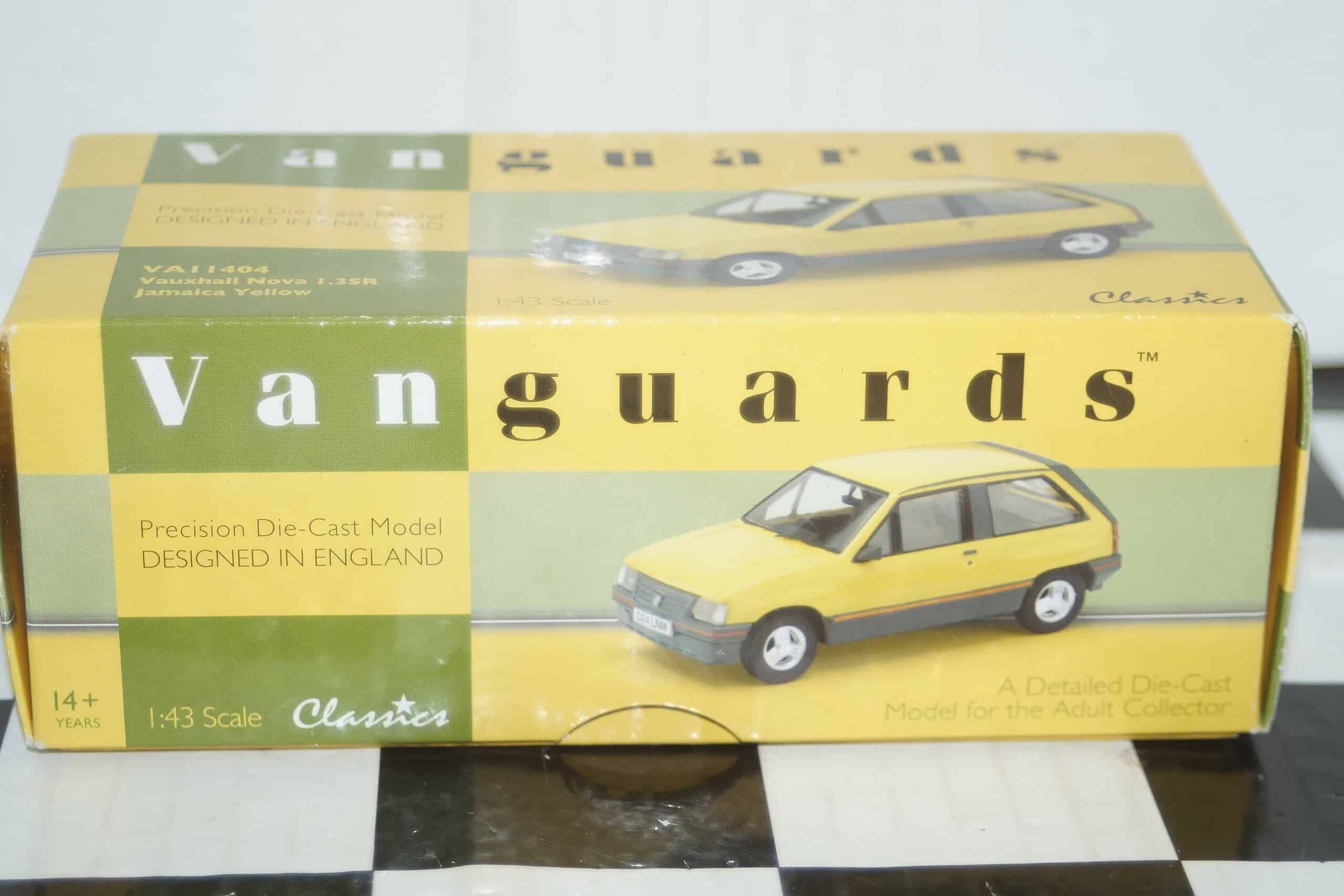 Vanguards vauxhall nova northumbria police va11402 1:43 scale (copy)