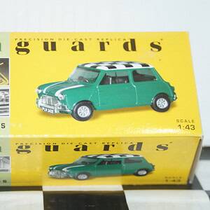 Vanguards mini cooper s in green / checker va02511 1:43