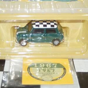 Vanguards mini cooper s in green / checker va02511 1:43