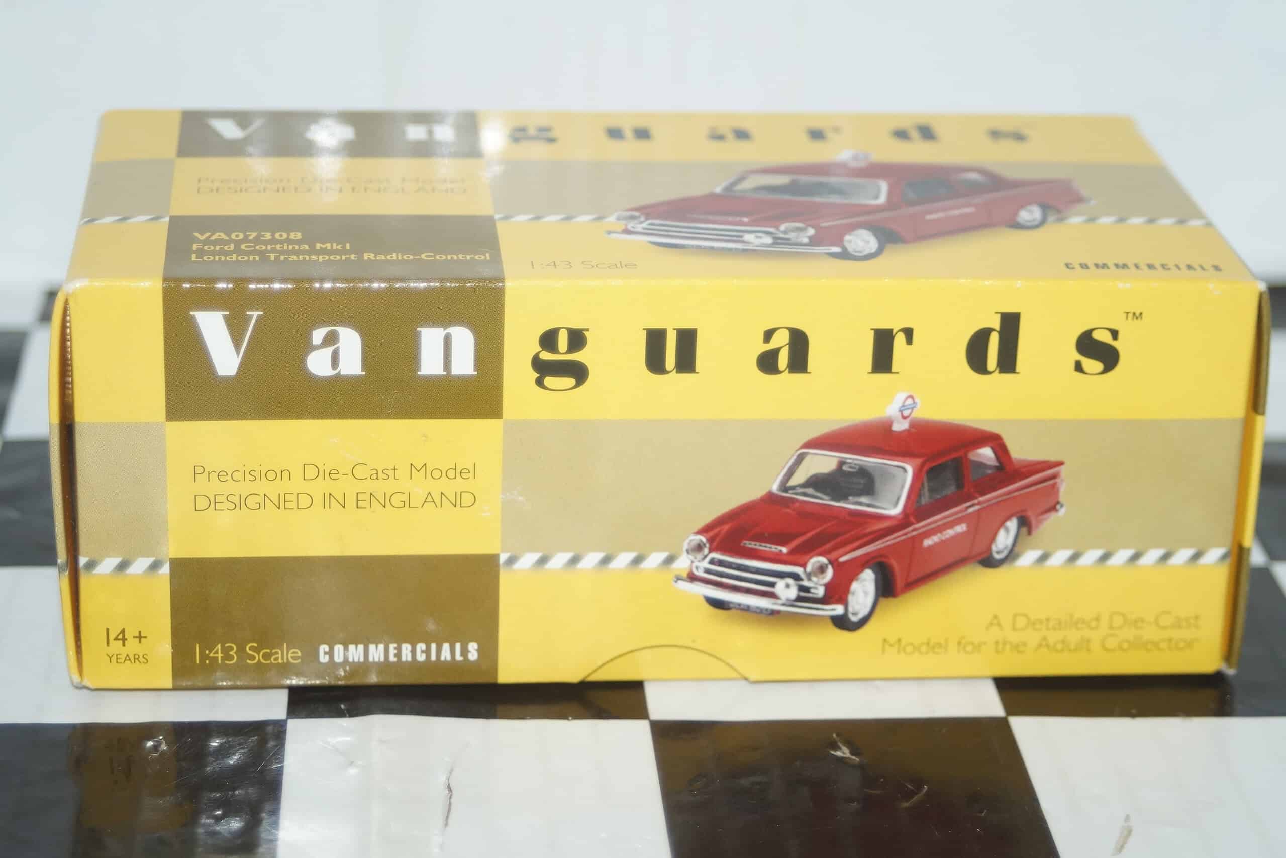 Vanguards corgi ford cortina mki london transport va07308 1:43
