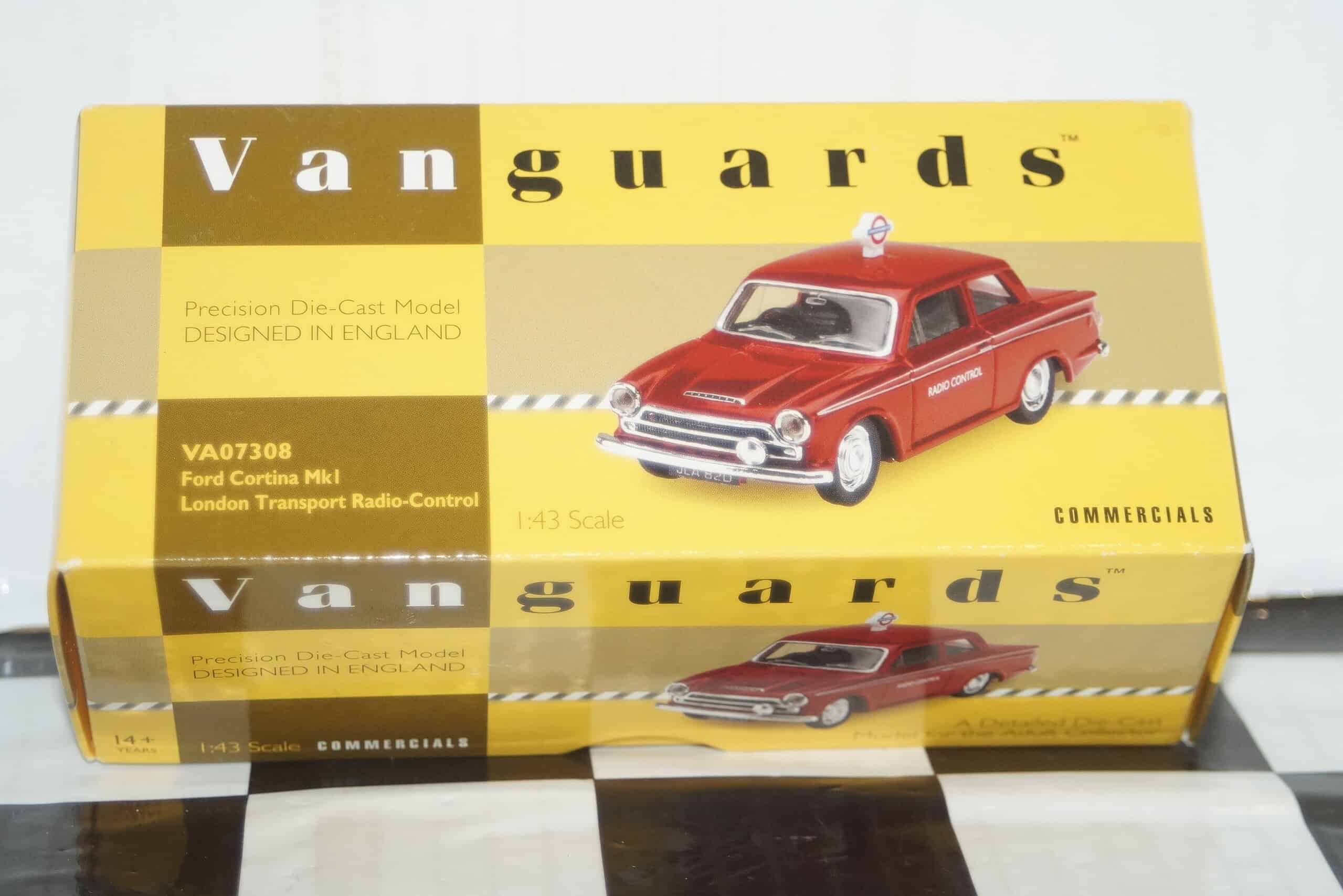 Vanguards corgi ford cortina mki london transport va07308 1:43