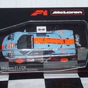 Minichamps mclaren f1 gtr #2 fia gt 1997 1:43 diecast 530 174302 ltd