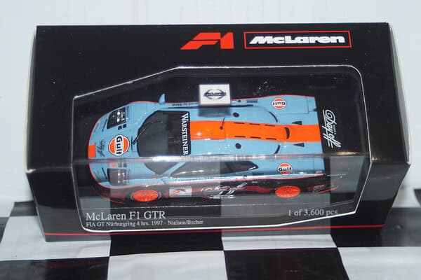 Minichamps mclaren f1 gtr #2 fia gt 1997 1:43 diecast 530 174302 ltd