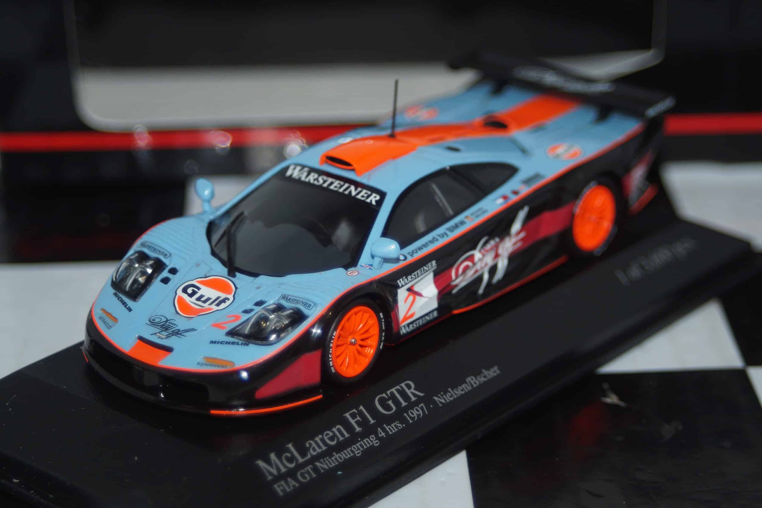 Minichamps mclaren f1 gtr #2 fia gt 1997 1:43 diecast 530 174302 ltd