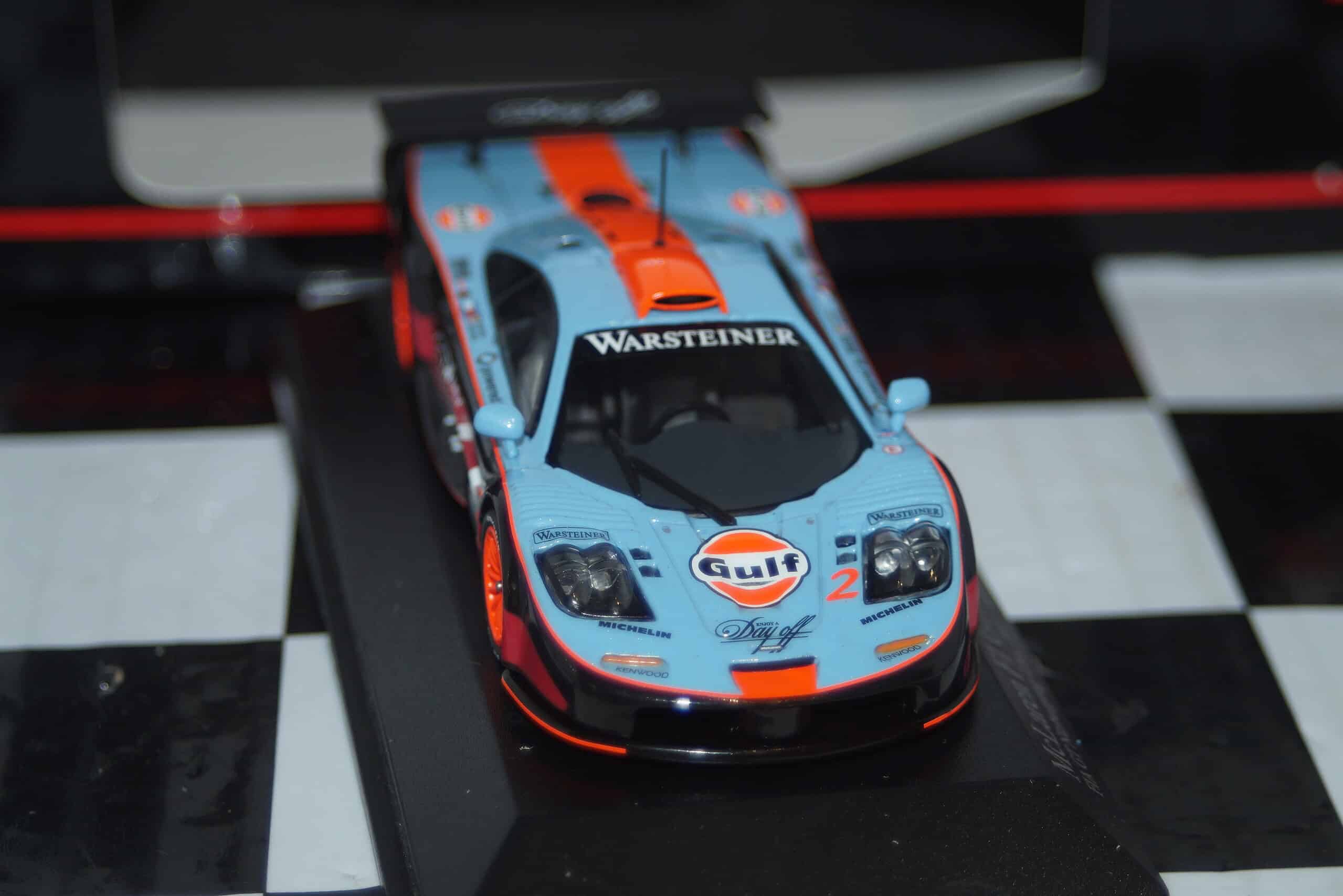 Minichamps mclaren f1 gtr #2 fia gt 1997 1:43 diecast 530 174302 ltd