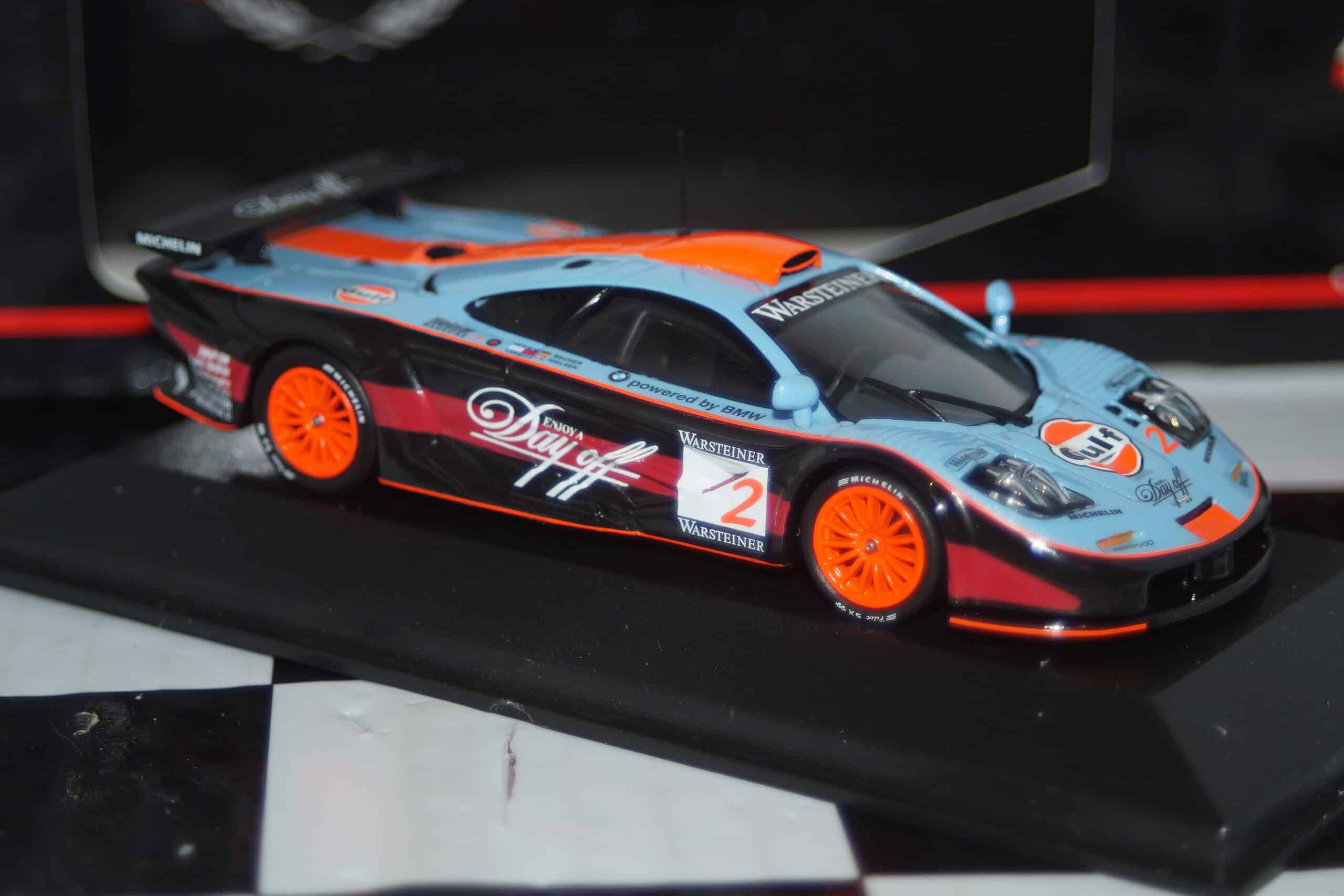 Minichamps mclaren f1 gtr #2 fia gt 1997 1:43 diecast 530 174302 ltd