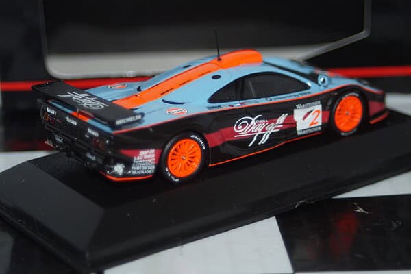 Minichamps mclaren f1 gtr #2 fia gt 1997 1:43 diecast 530 174302 ltd