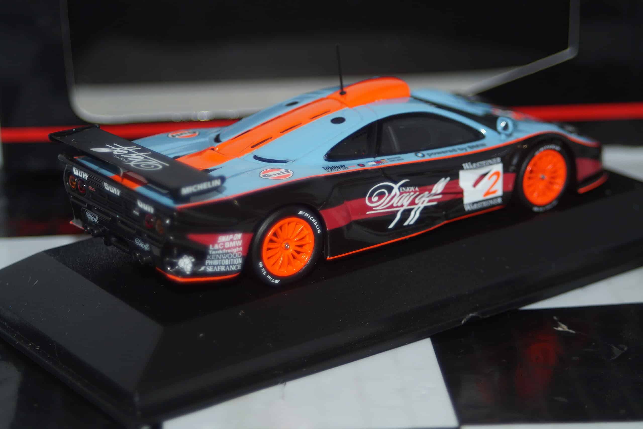Minichamps mclaren f1 gtr #2 fia gt 1997 1:43 diecast 530 174302 ltd