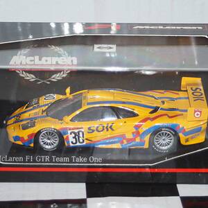 Minichamps mclaren f1 gtr #53 lemans 2000 1:43 diecast 533 204330 ltd