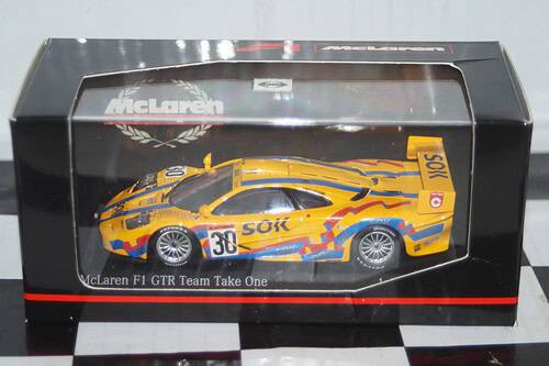 Minichamps mclaren f1 gtr #53 lemans 2000 1:43 diecast 533 204330 ltd