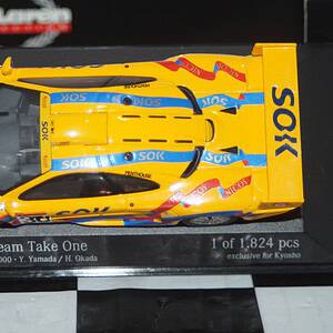 Minichamps mclaren f1 gtr jgtc 2000 1:43 diecast 533 204330 ltd