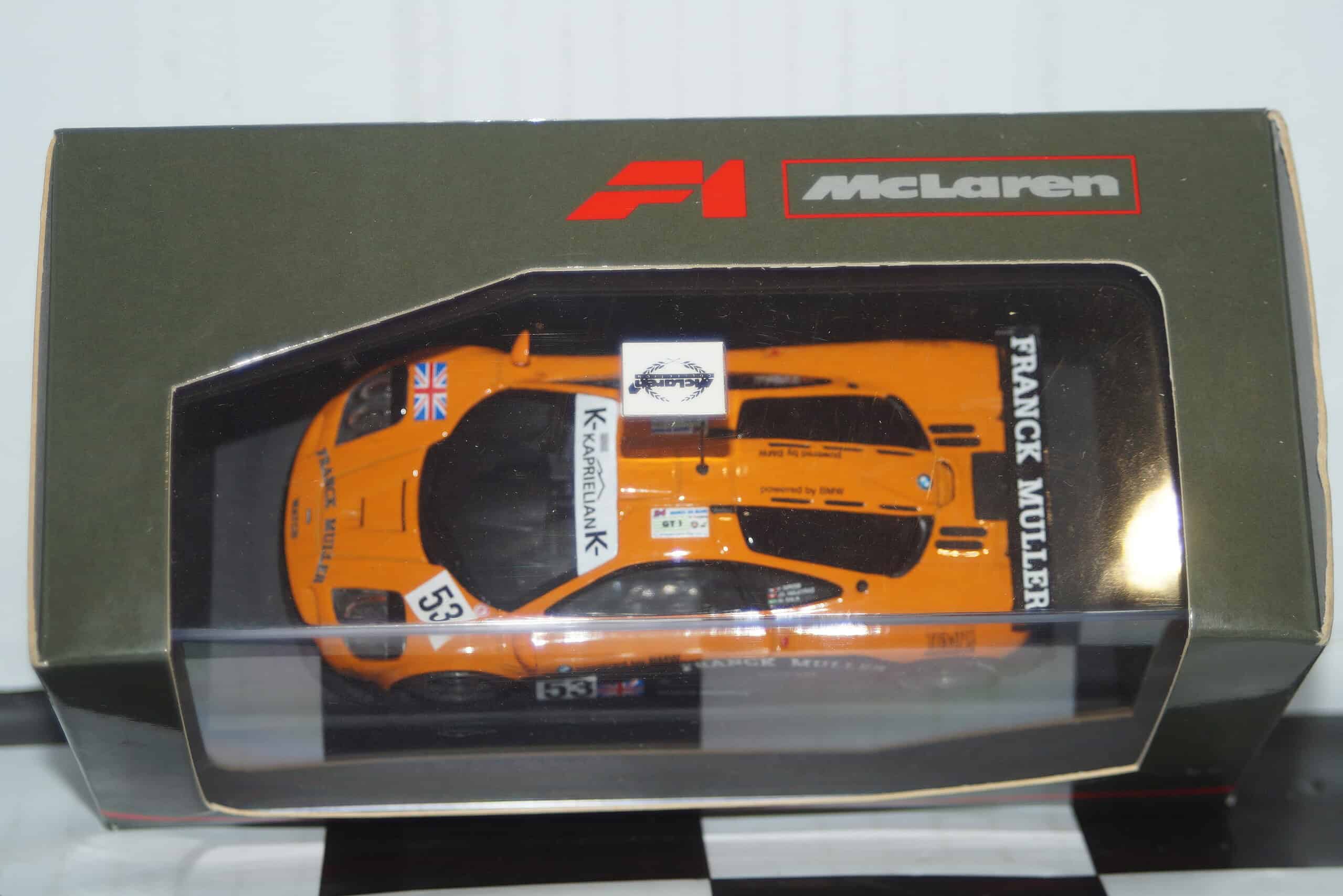 Minichamps mclaren f1 gtr #53 lemans 19961:43 diecast 530 164353 ltd