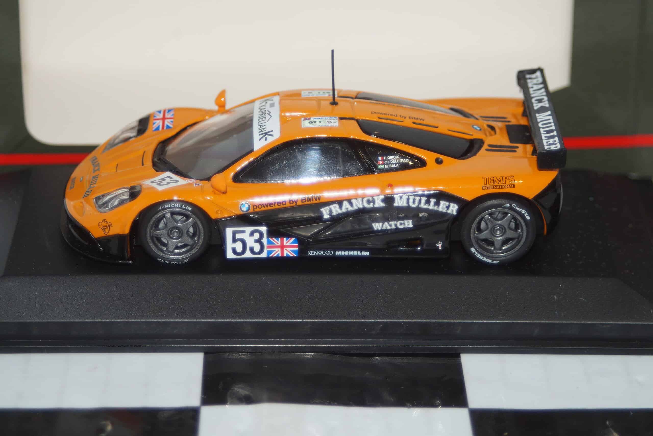 Minichamps mclaren f1 gtr #53 lemans 19961:43 diecast 530 164353 ltd
