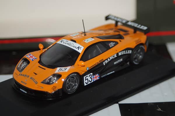Minichamps mclaren f1 gtr #53 lemans 19961:43 diecast 530 164353 ltd