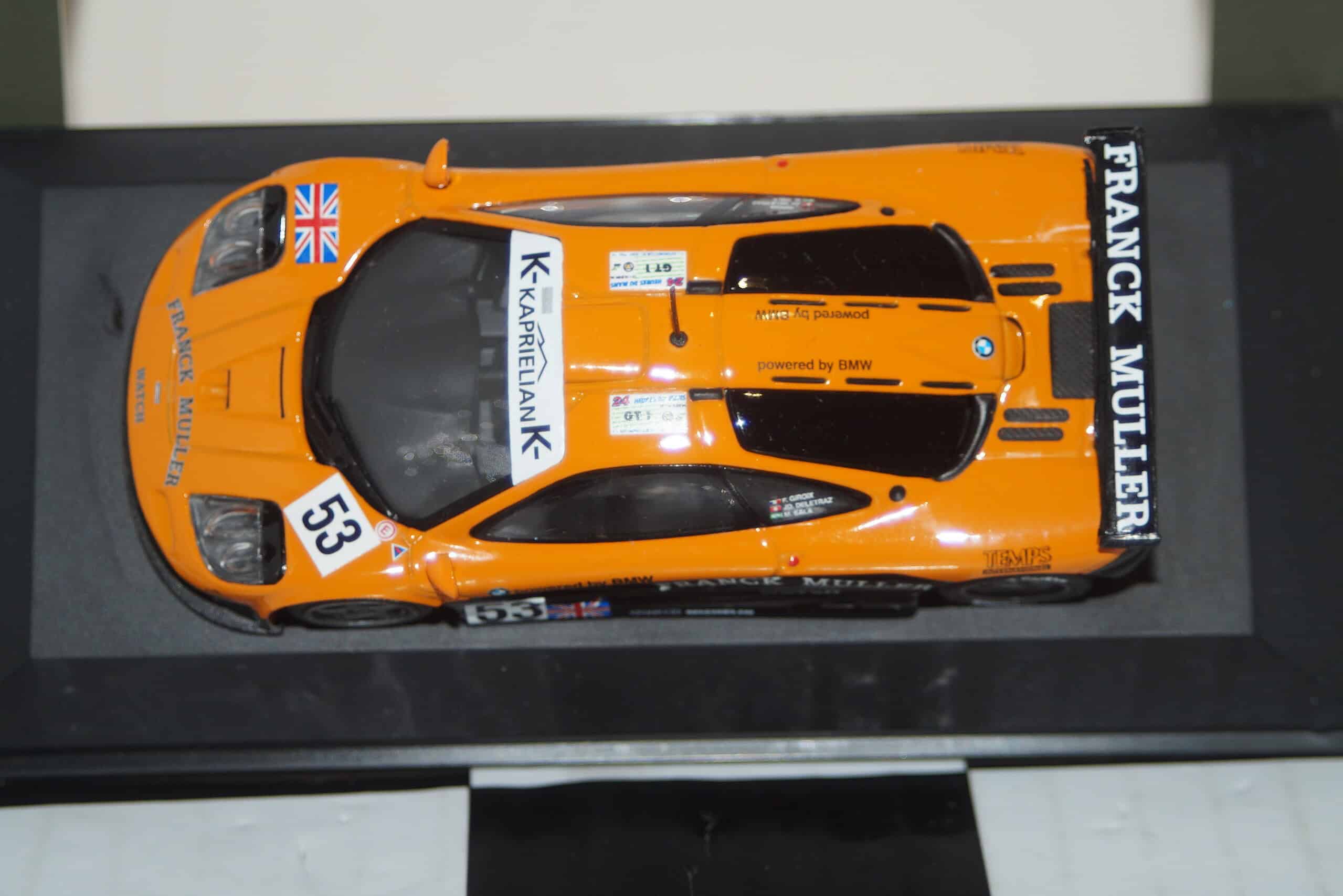 Minichamps mclaren f1 gtr #53 lemans 19961:43 diecast 530 164353 ltd