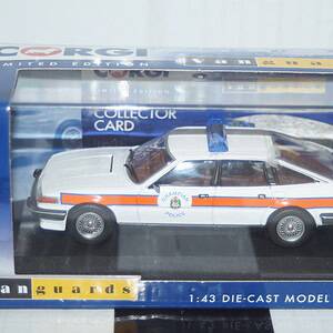 Corgi vanguards rover sd1 vitesse grampian police va09013 1:43