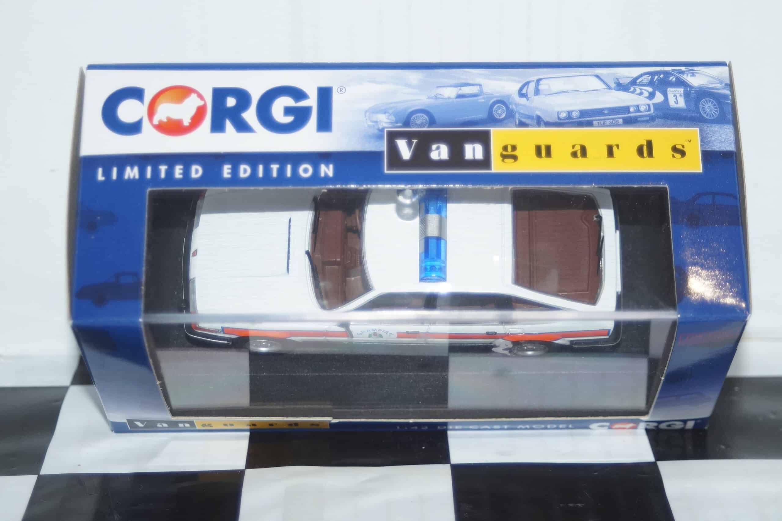 Corgi vanguards rover sd1 vitesse grampian police va09013 1:43