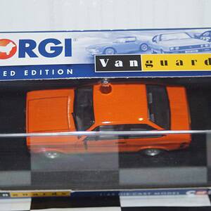 Vanguards corgi ford escort mk2 1600 sport orange 1/43 ref va12617