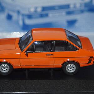 Vanguards corgi ford escort mk2 1600 sport orange 1/43 ref va12617