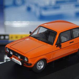 Vanguards corgi ford escort mk2 1600 sport orange 1/43 ref va12617